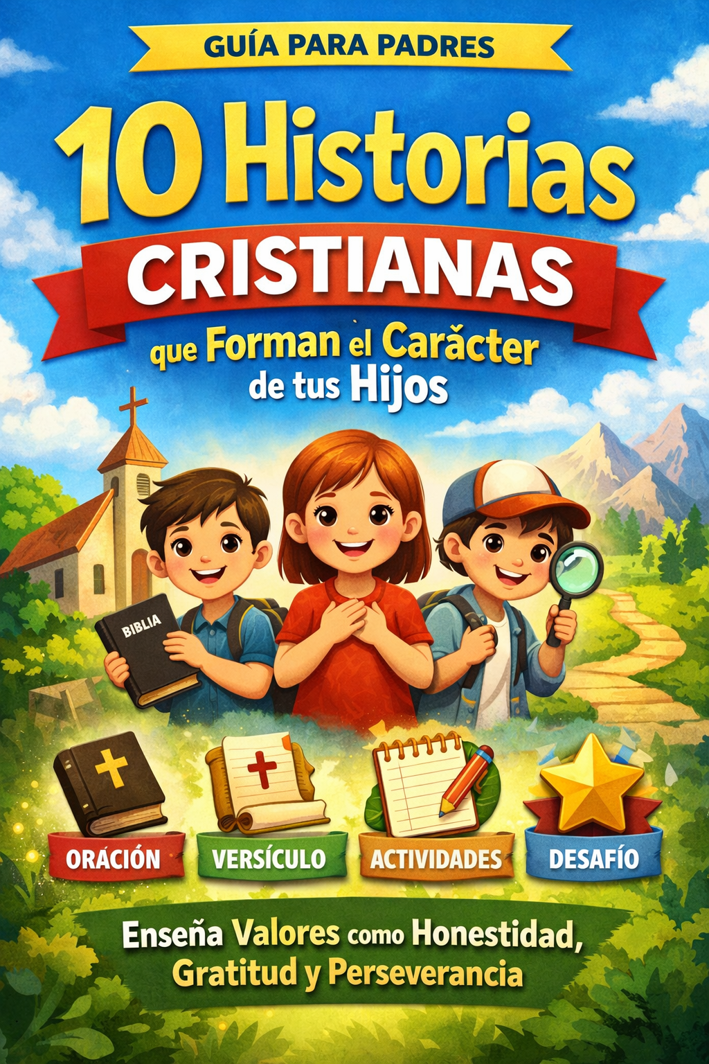 10 Historias Cristianas que Forman el Carácter de tus Hijos